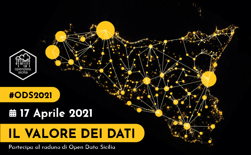 “Il valore dei dati”: il 17 aprile 2021, il raduno di Open Data Sicilia