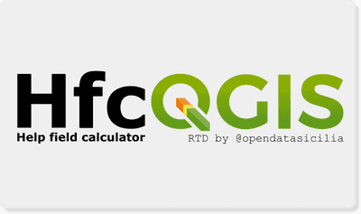 HfcQGIS, la guida sulle funzioni del calcolatore di campi di QGIS, ora in formato molto leggibile, grazie a @opendatasicilia